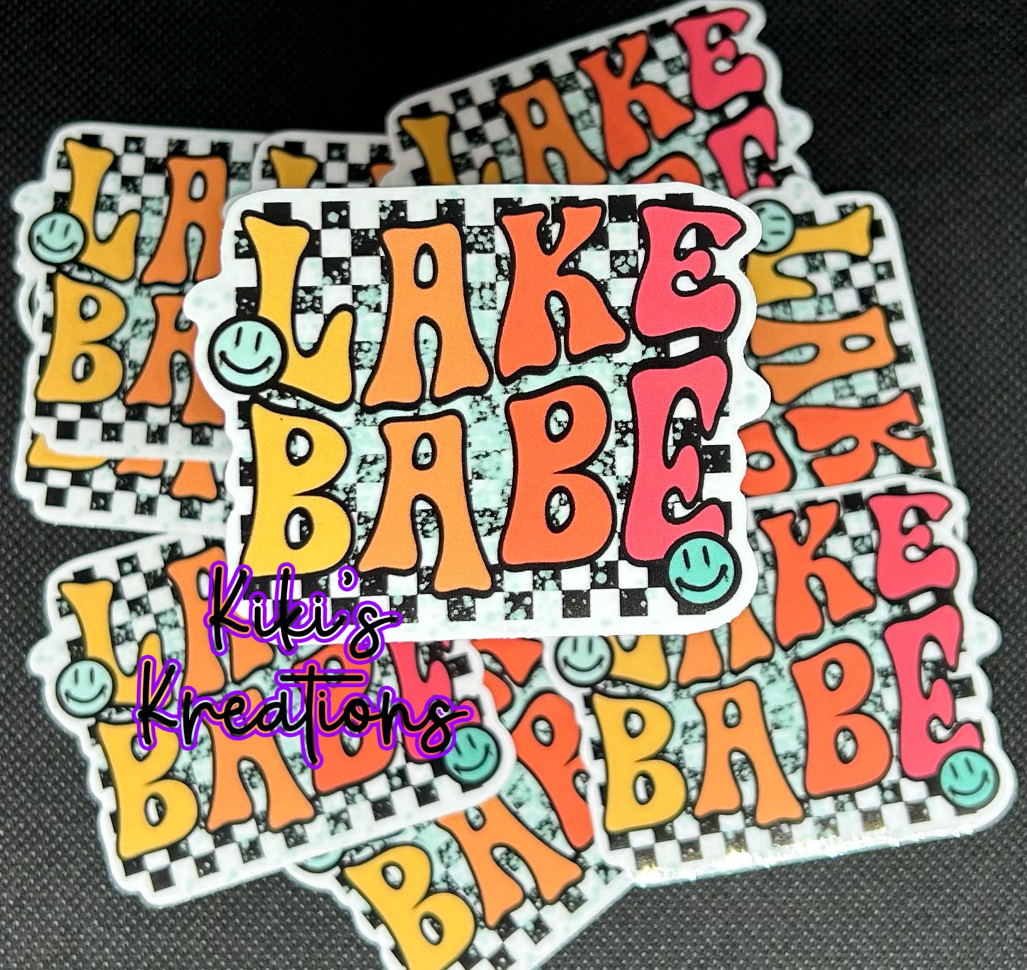Lake Babe Sticker