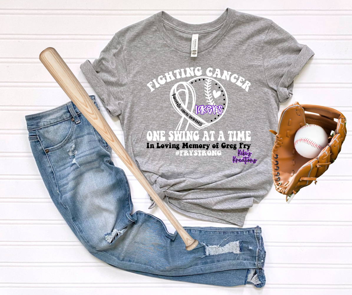 FIGHTING CANCER ONE SWING AT A TIME #FRYSTRONG