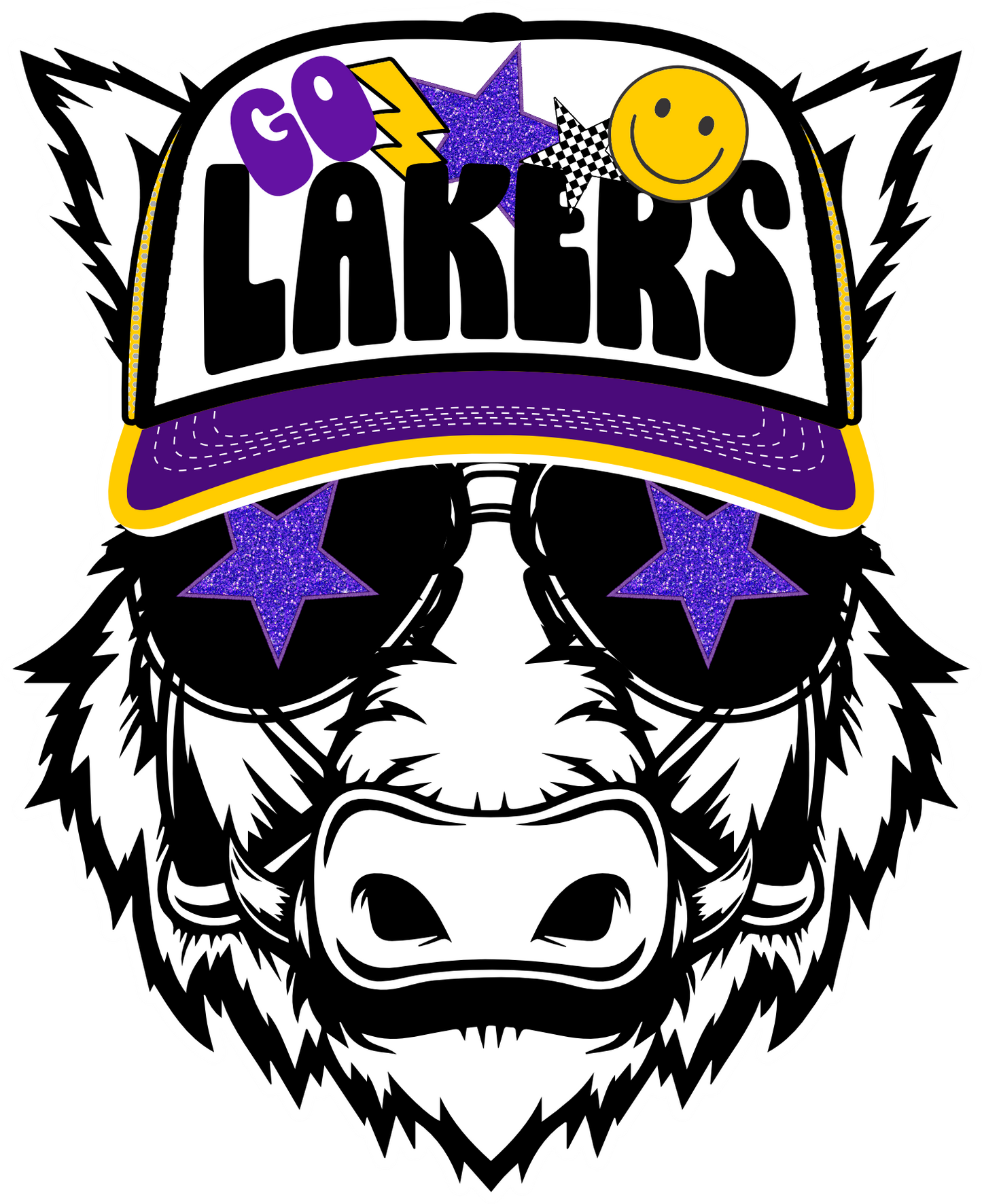 UV DTF PREPPY HOG DECAL