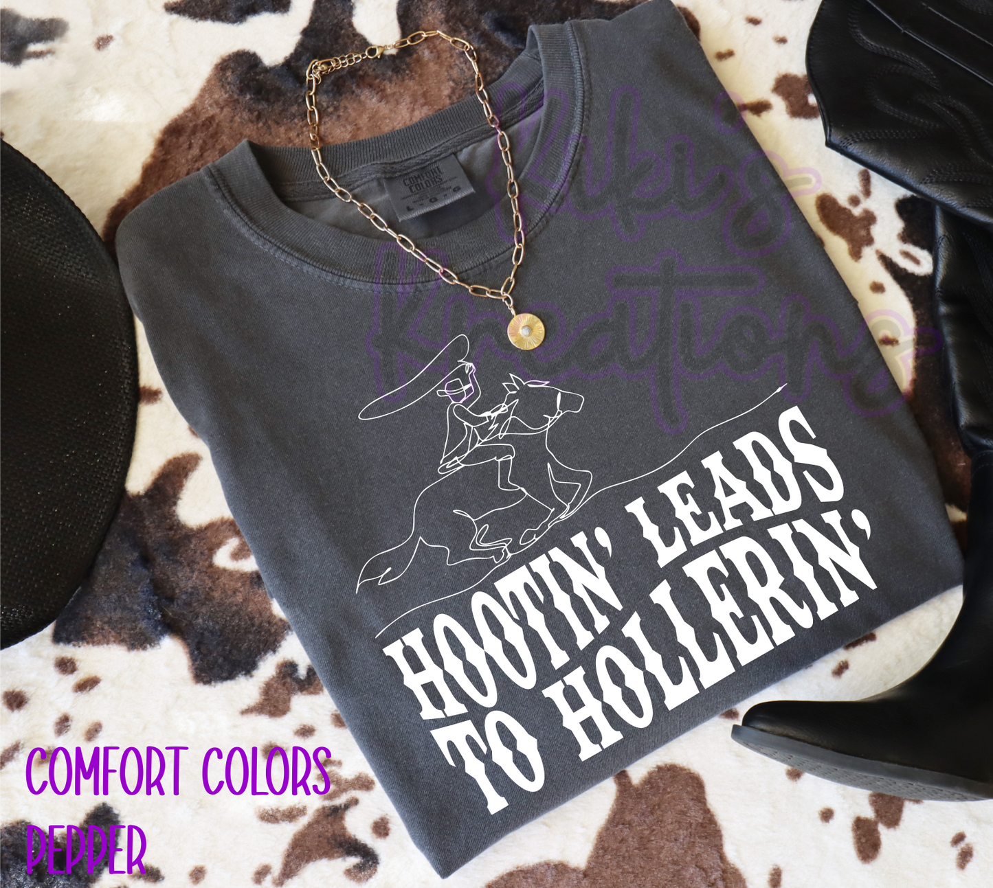 HOOTIN' LEADS TO HOLLERIN'