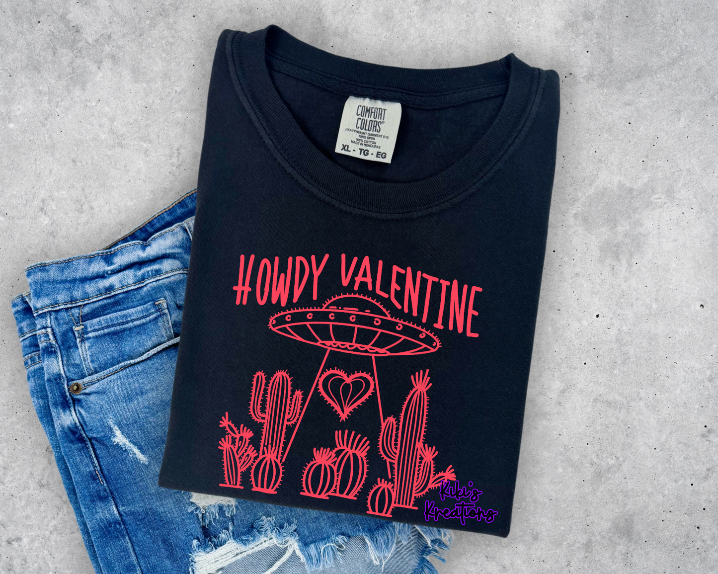 HOWDY VALENTINE UFO