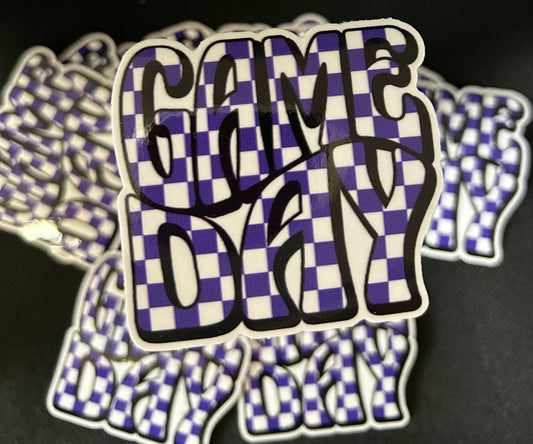 GAME DAY STICKER
