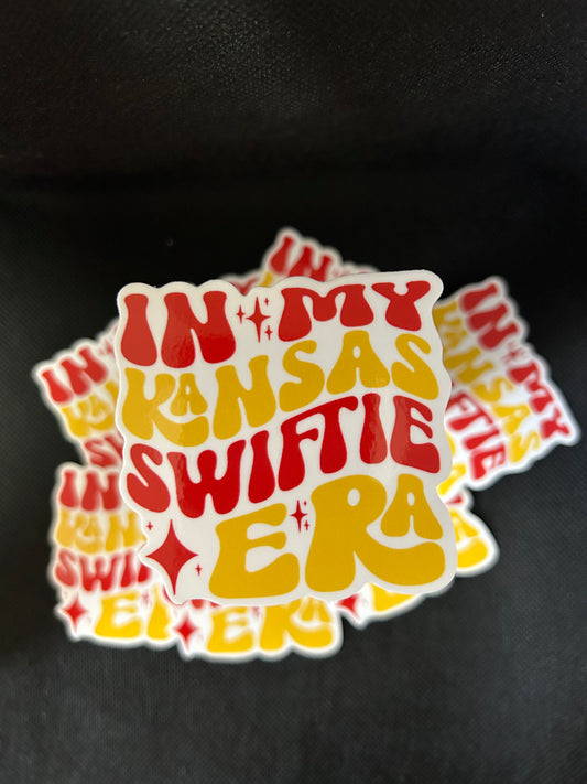 IN MY KANSAS SWIFTIE ERA STICKER