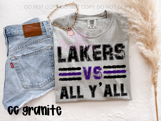 LAKERS VS ALL Y'ALL