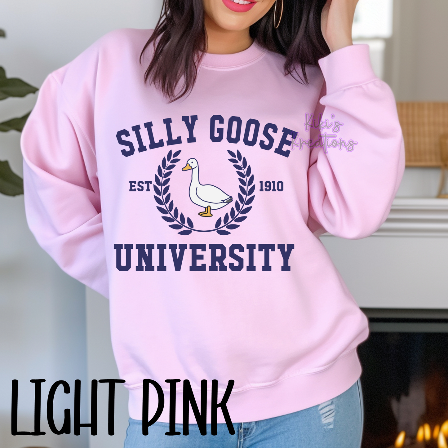 SILLY GOOSE UNIVERSITY CREWNECK