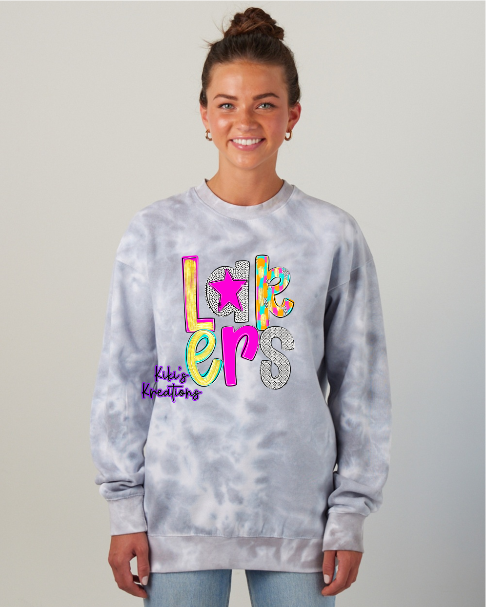 FUNKY LAKERS CREWNECK