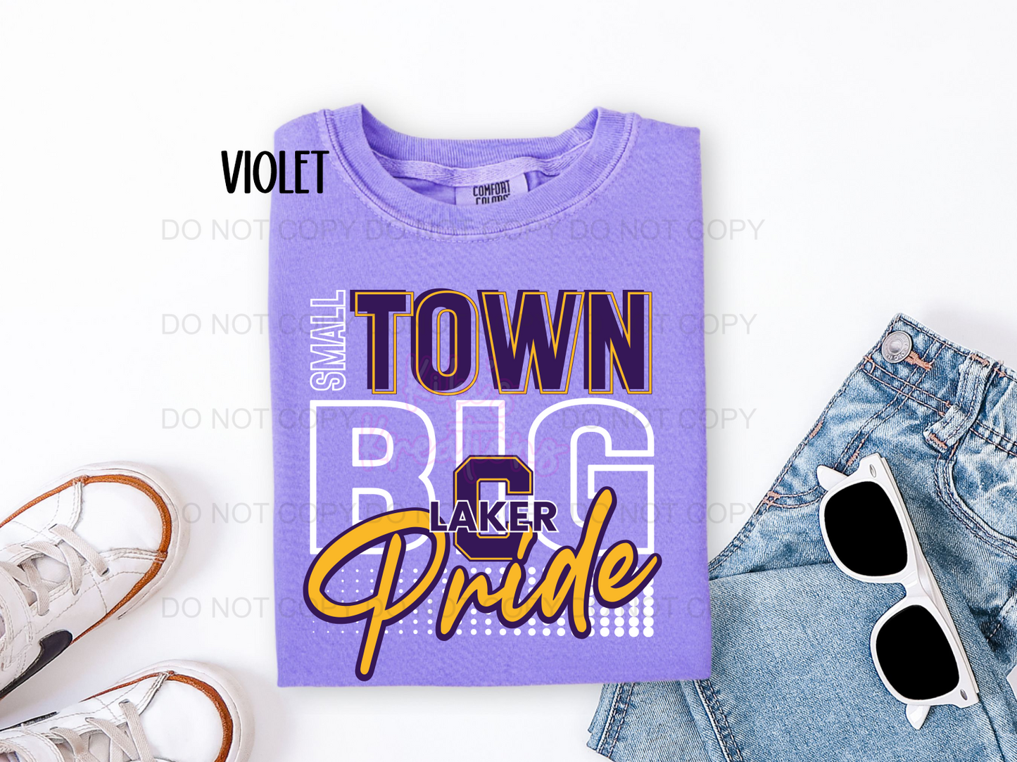 SMALL TOWN BIG PRIDE LAKERS