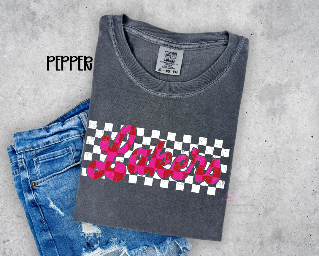 CHECKERED LAKERS VALENTINE