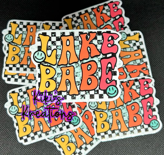Lake Babe Sticker