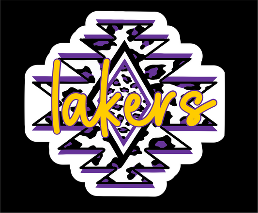 AZTEC LAKERS STICKER