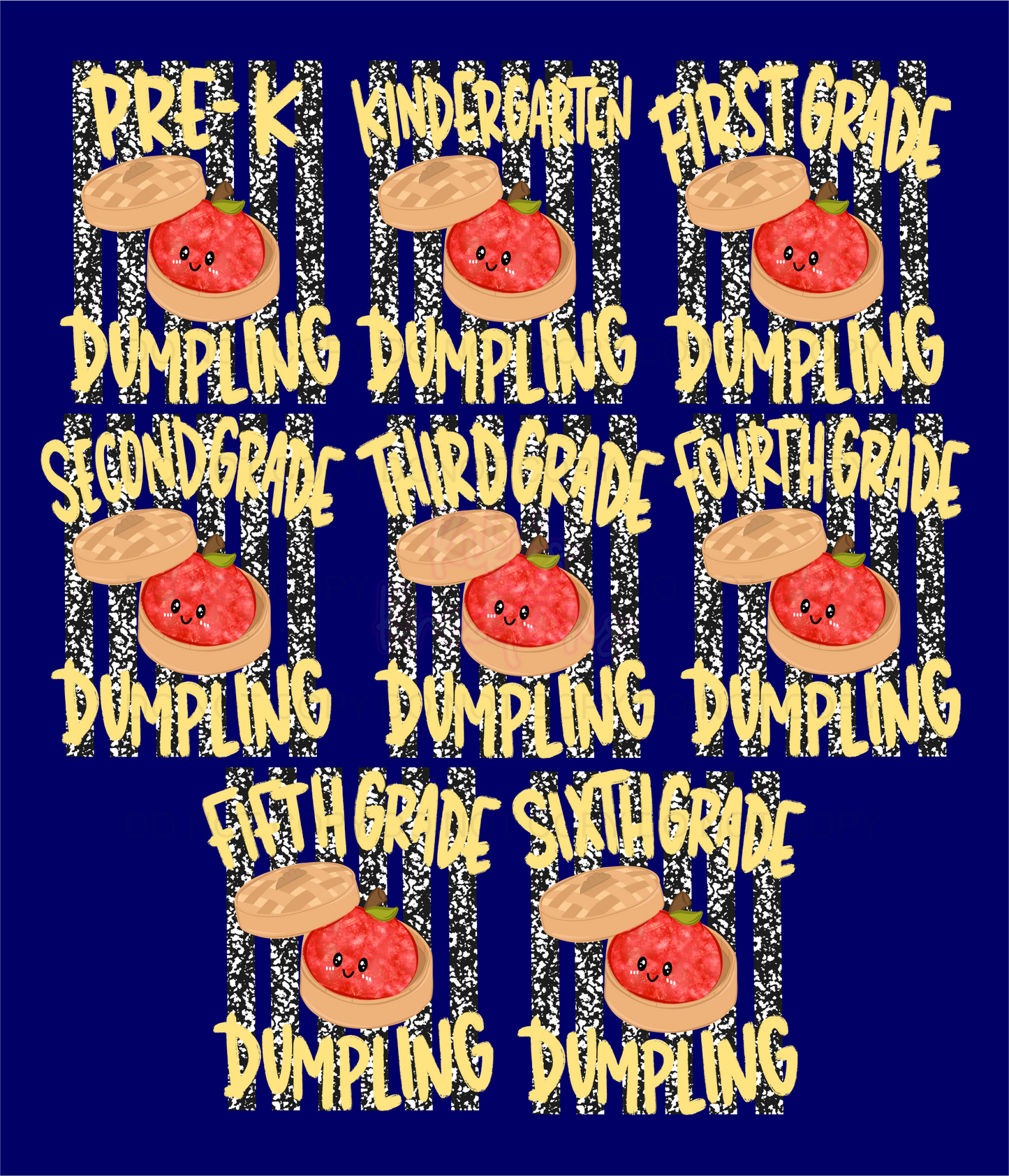 GRADE LEVEL DUMPLINGS