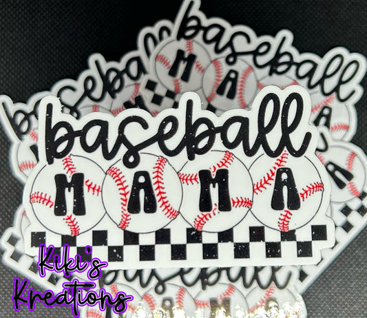 Baseball Mama Sticker