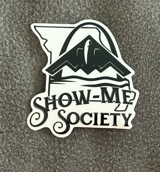 SHOW-ME SOCIETY VINYL STICKER