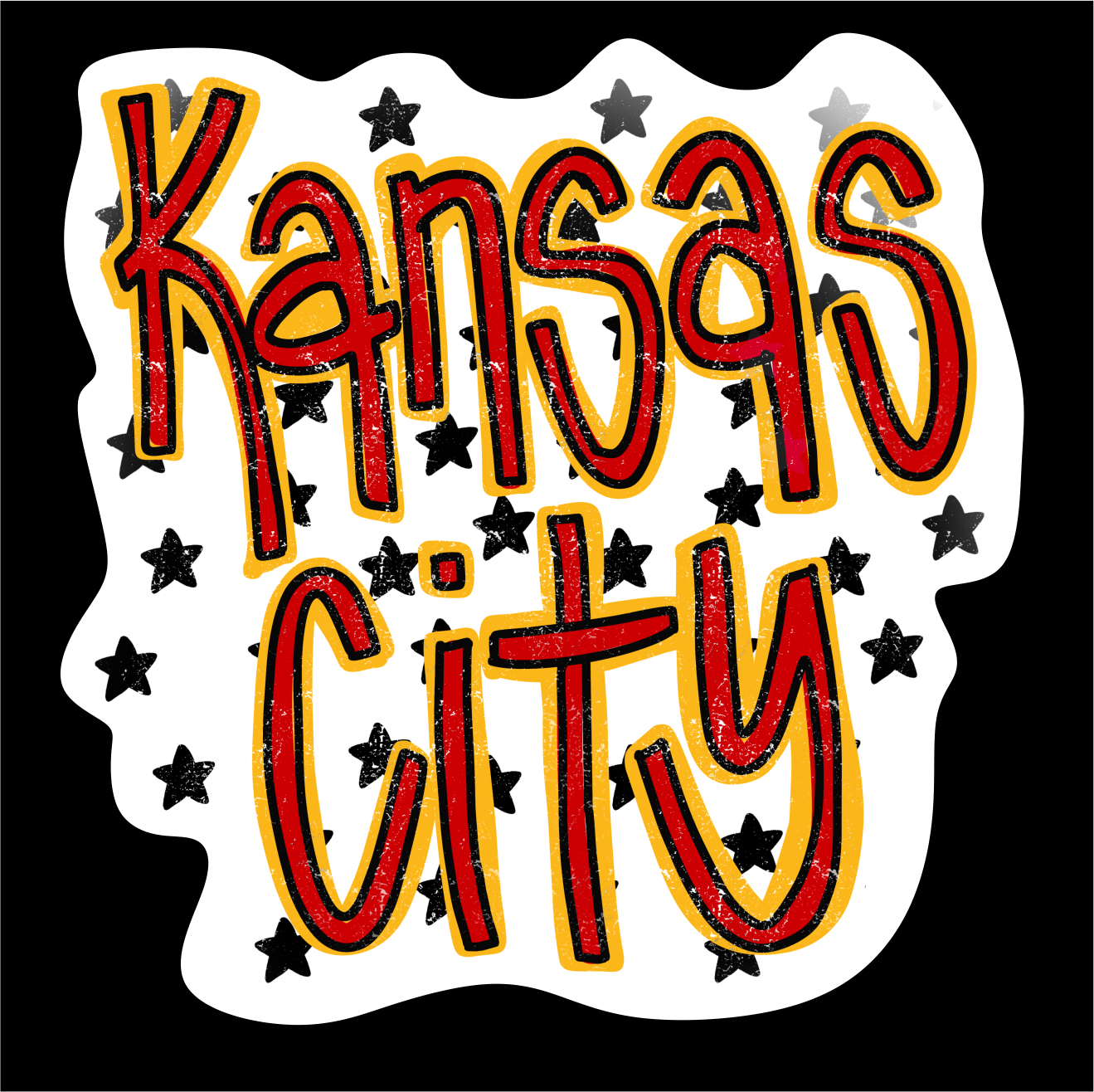 KANSAS CITY STARS STICKERS