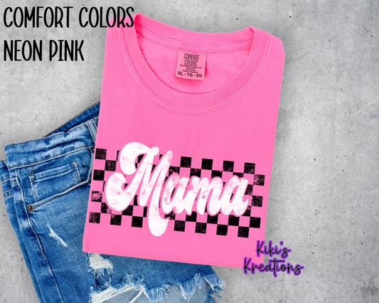 RETRO CHECKERED MAMA