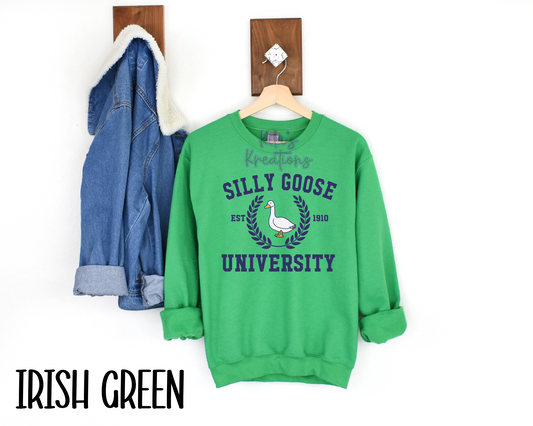 SILLY GOOSE UNIVERSITY CREWNECK