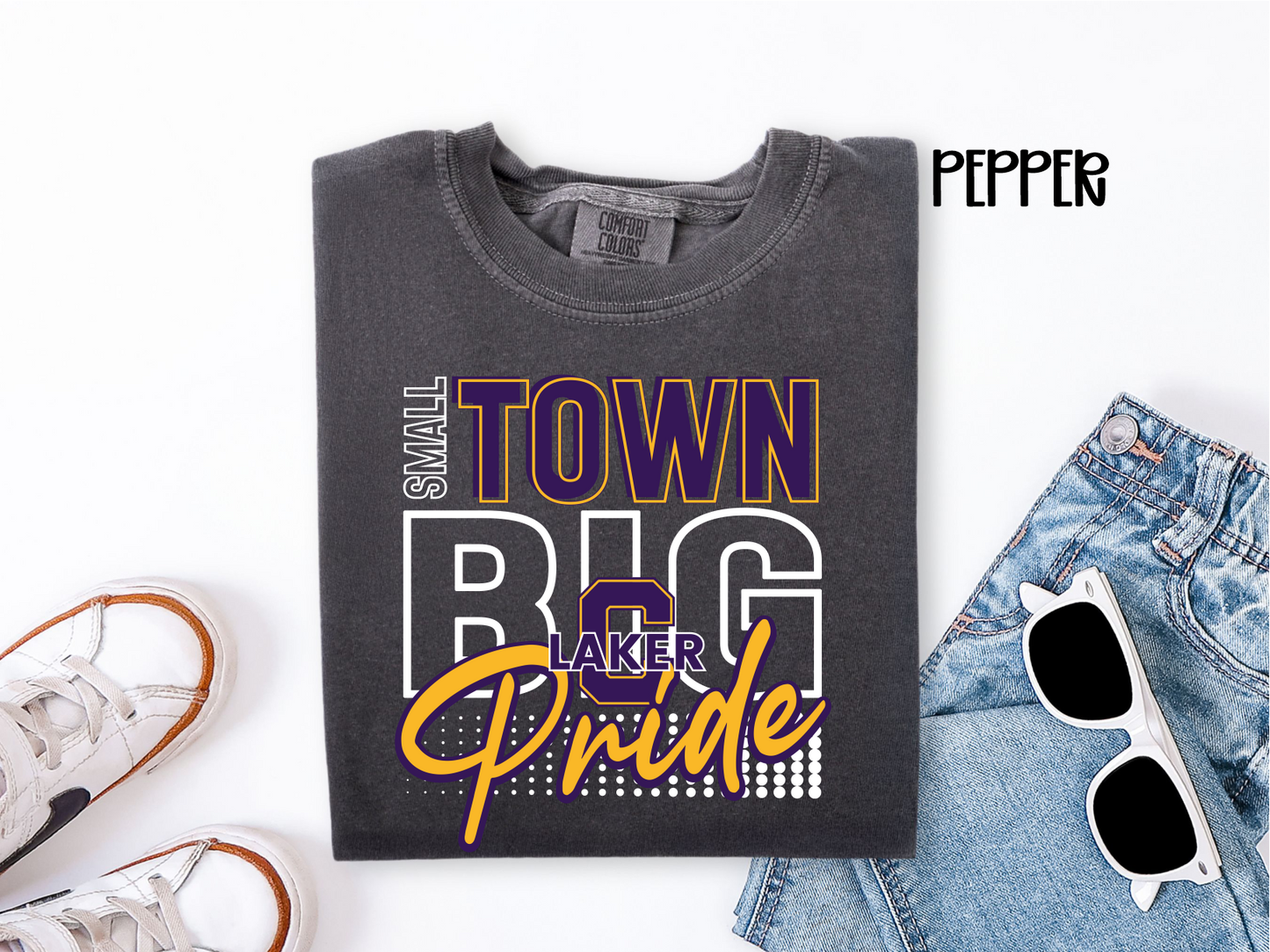 SMALL TOWN BIG PRIDE LAKERS
