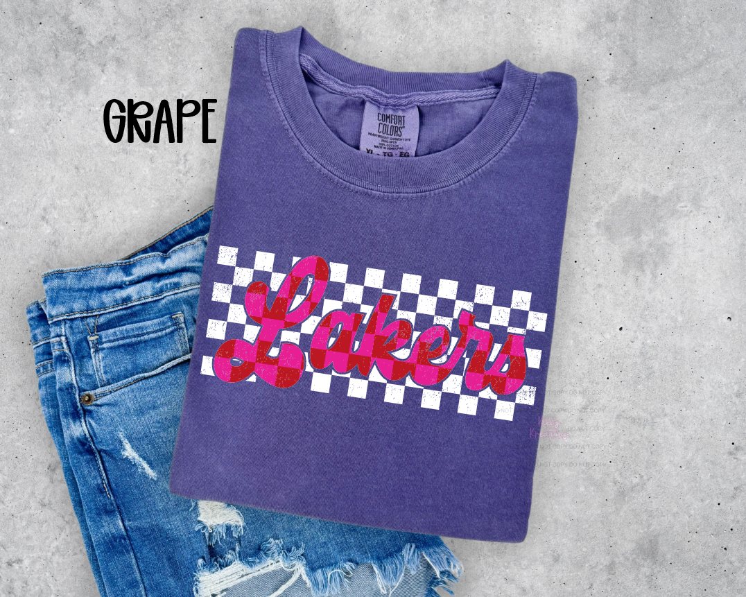 CHECKERED LAKERS VALENTINE