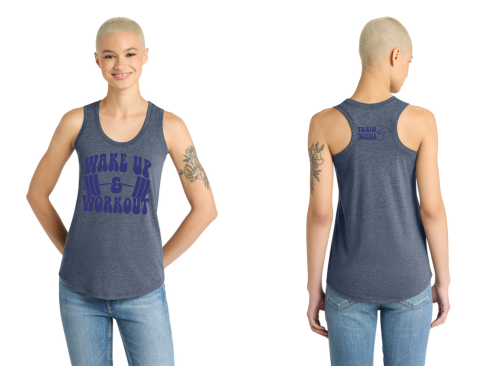 WAKE UP AND WORKOUT TANK