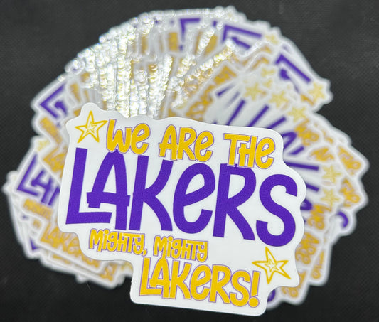 Mighty mighty Lakers Sticker
