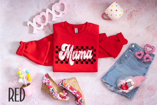 CHECKERED RETRO MAMA